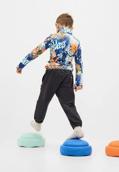 WeeDo WeeDo Langarmshirt „Cosmo Sprayprint 26“, Graffitti print, – Produktbild 4 von 4