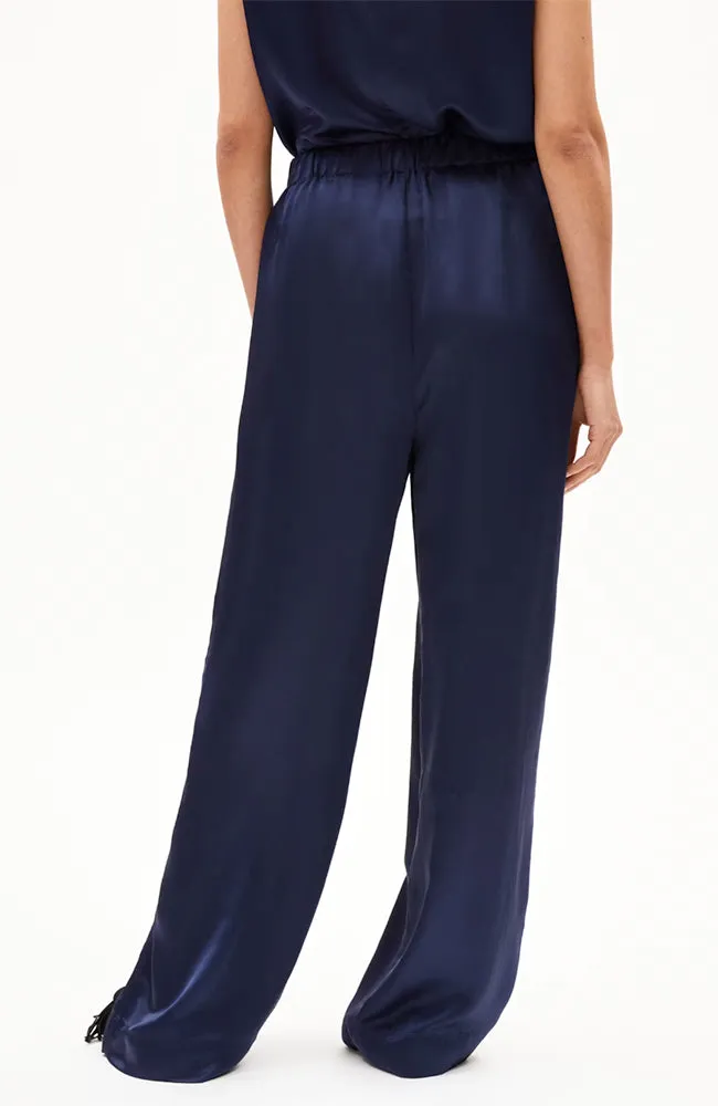 ARMEDANGELS ARMEDANGELS Damen vegan Hose Jonvaali Tinted Navy, Extra dunkelblau, – Produktbild 2 von 2