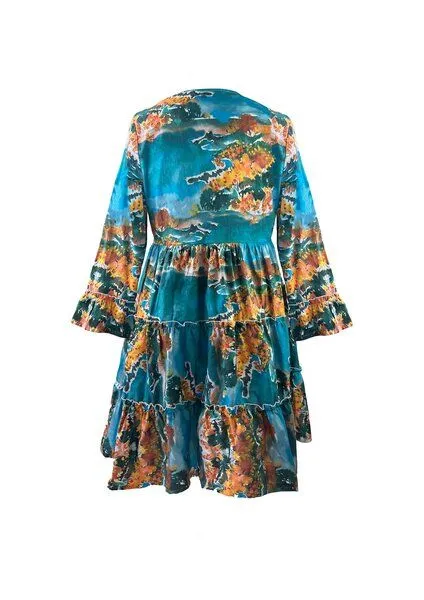 Sophia Schneider-Esleben Sophia Schneider-Esleben Emma - Damenkleid aus Bio-Baumwolle, Mimosa, – Produktbild 1 von 4
