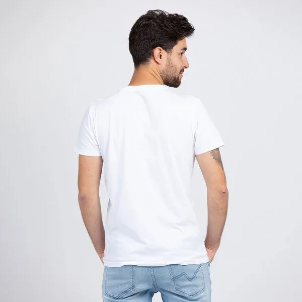 Lexi&Bö Lexi&Bö Smart Sardines Herren T-Shirt, Weiss, – Produktbild 2 von 4