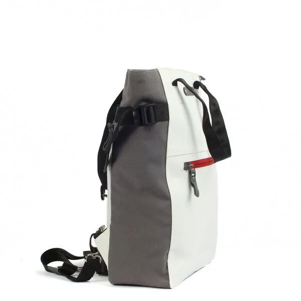 7clouds 7clouds Shopper-Rucksack Mendo 7.4, White-grey, – Produktbild 4 von 4