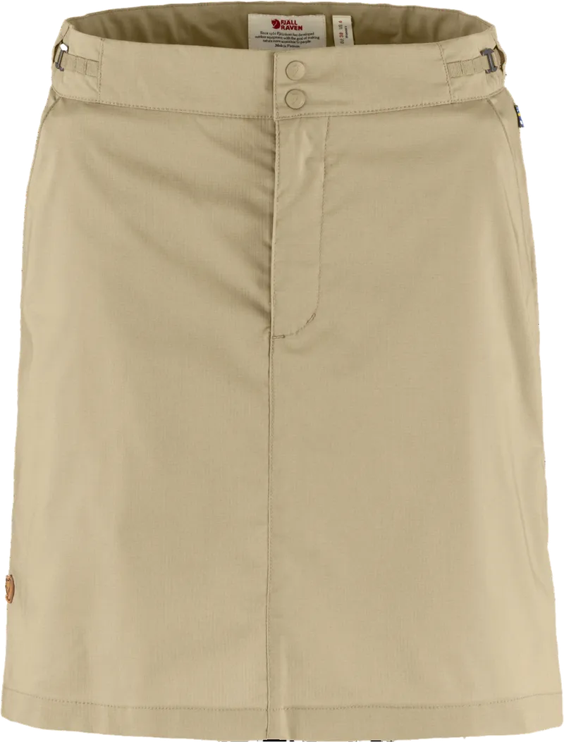 Fjällräven Fjallraven Abisko Hike Damen Funktionsrock beige 44 - Damenhosen, -röcke & -kleider von Fjällräven, Beige, – Produktbild 1 von 2