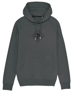 Human Family Human Family Bio Herren Hoodie "Reaper - Geometric Questionmark" in 5 Farben – Produktbild 1 von 1