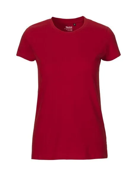 Neutral® - 3FREUNDE Neutral® - 3FREUNDE Frauen Fit T-Shirt, Rot, – Produktbild 1 von 4
