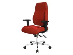 Topstar Topstar Bürodrehstuhl "P91" mit  Armlehnen rot – Produktbild 1 von 1