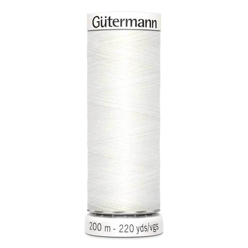 Gütermann Gütermann Allesnäher 200m 800 Weiß – Produktbild 1 von 1