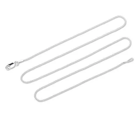 pakilia pakilia Silber Kette klassisch 40cm Fair-Trade und handmade – Produktbild 2 von 2