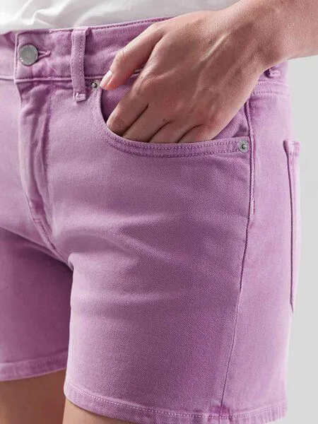 MUD Jeans MUD Jeans Jeans Shorts - Shorty - aus einem Baumwolle/Elastan Mix, Blue, – Produktbild 4 von 4