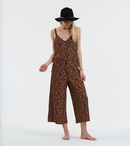 Gary Mash GARY MASH Jumpsuit Naomi aus LENZING ECOVERO Mix, Schwarz, – Produktbild 1 von 4