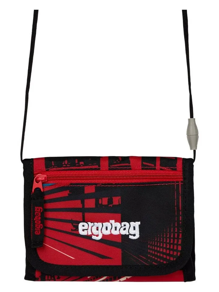 Ergobag Ergobag Geldbörse Brustbeutel (Portemonnaie), Schlaufe zum Umhängen, Rot, – Produktbild 1 von 3