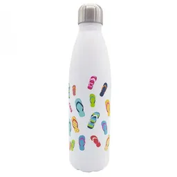 Dora's Dora's Dora’s Edelstahl-Thermoflasche "FlipFlop" (500ml) – Sommer-Edition & Doppelwandig – Produktbild 1 von 1