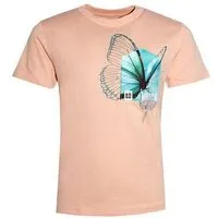 FÄDD FÄDD Kinder T-Shirt Rundhals Bio-Baumwolle "Butterfliege BT Kidz" Orange – Produktbild 1 von 1