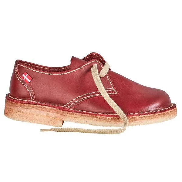 duckfeet duckfeet Schnürschuh Jylland, Granate (rot), – Produktbild 1 von 2