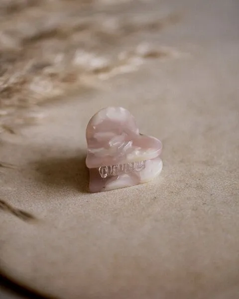 lille mus lille mus Haarklammer 'Herz', Rosa, – Produktbild 1 von 4