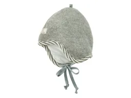 Pickapooh Pickapooh Kinder Mütze Bio-Merinowolle Fleece grau Gr.52 – Produktbild 1 von 1