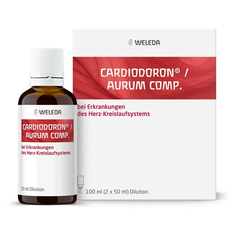 Weleda WELEDA CARDIODORON / AURUM COMP. 2X50 ml Dilution – Produktbild 1 von 1