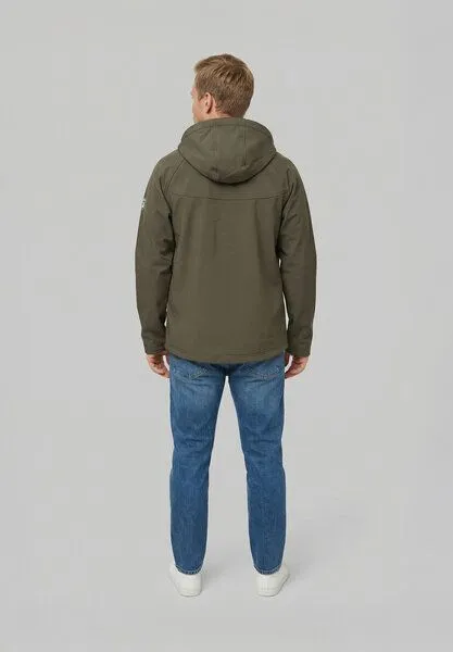 derbe derbe Softshelljacke „Isleby“, Morelslashorange, – Produktbild 3 von 4