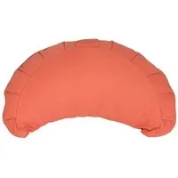 BAGHI BAGHI Meditationskissen Halbmond basic aus Bio-Baumwolle kbA - Sitzhöhe 12cm, Flamingo, – Produktbild 1 von 1