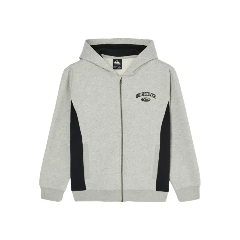 Quiksilver Kinder Kapuzenpullover mit Reißverschluss Quiksilver No Teacher, Gris, – Produktbild 1 von 1