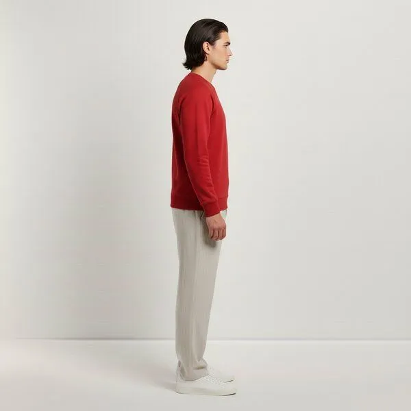 YTWOO YTWOO Premium Herren Sweatshirt, Rot, – Produktbild 2 von 3