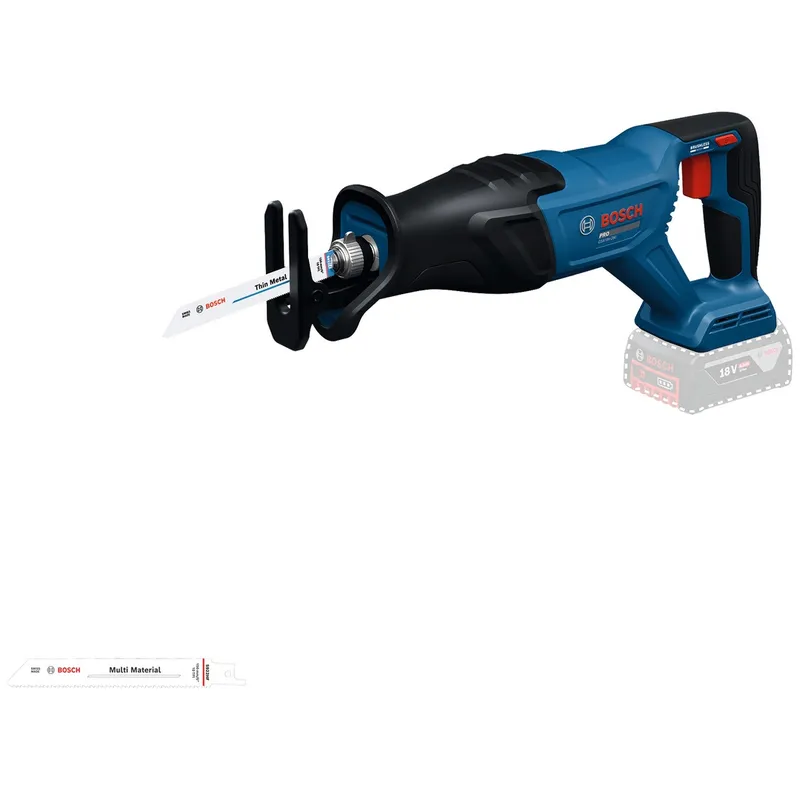 Bosch Professional Bosch Professional Bosch Akku-Säbelsäge GSA18V-280, incl. Säbelsägeblätter, Karton – Produktbild 1 von 1