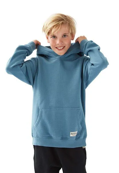 Band of Rascals Band of Rascals Plain Hooded, Aegean-blue, – Produktbild 1 von 4