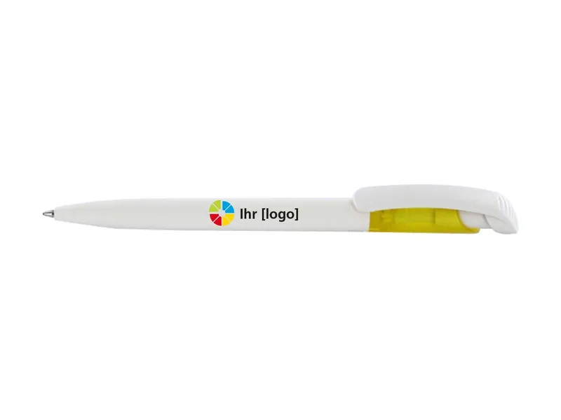 RITTER CARES RITTER CARES Druckkugelschreiber 'BioPen' ananasgelb transparent – Produktbild 1 von 1