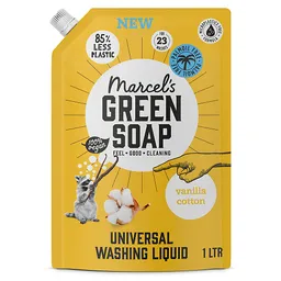 Marcel s Green Soap Marcel s Green Soap Marcel's Green Soap Universal Washing Liquid REFILL Vanilla & Cotton – Produktbild 1 von 1