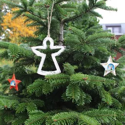 Mitienda Shop Mitienda Shop Christbaumschmuck aus Keramik, Krippenstern – Produktbild 1 von 1