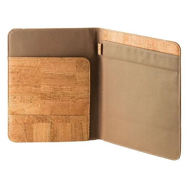 Kork-Deko Kork-Deko Mappe aus Kork | Korkmappe | Korkumschlag | Organizer | beige – Produktbild 6 von 8