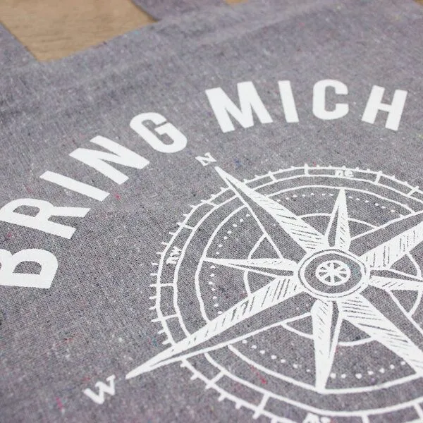 Bow & Hummingbird Bow & Hummingbird Baumwoll-Beutel "Bring mich ans Meer" – Produktbild 2 von 3