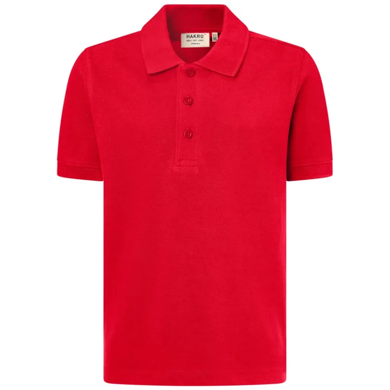 HAKRO HAKRO Kinder Poloshirt #545 Gr. 122/128 rot – Produktbild 1 von 1