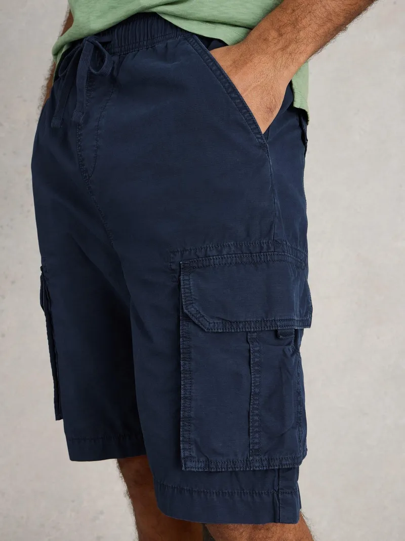White Stuff Cargoshorts Callington - 32/R, Dunkelmarine, – Produktbild 1 von 4
