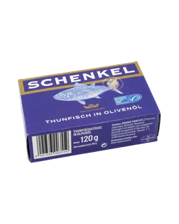 Schenkel Schenkel MSC Weisser Thunfisch in Olivenöl, 80 Gramm (Abtropfgewicht) – Produktbild 1 von 1