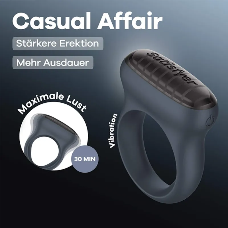 Satisfyer Satisfyer Casual Affair, 5,5 cm, Blau, – Produktbild 1 von 1