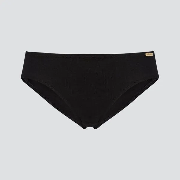 comazo|earth comazo|earth Fairtrade Pure Cotton Mini-Slip | GOTS zertifiziert, Schwarz, – Produktbild 3 von 4