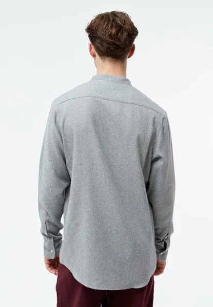 Givn Berlin Givn Berlin Flanell-Hemd Wes Mid, Grey, – Produktbild 2 von 4