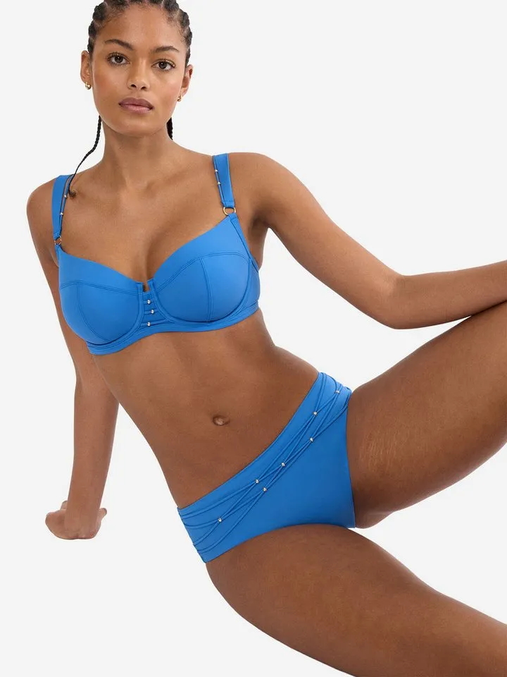 Triumph Triumph Midislip Red Label Palina Love by the Sea Midi Slip, Midibrief, Halbhoher Slip, Blau, – Produktbild 5 von 5