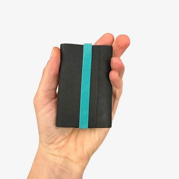 ANDERS & KOMISCH ANDERS & KOMISCH Minimalistisches Karten Portemonnaie mit Münzfach - TINY Wallet, Mint, – Produktbild 1 von 4