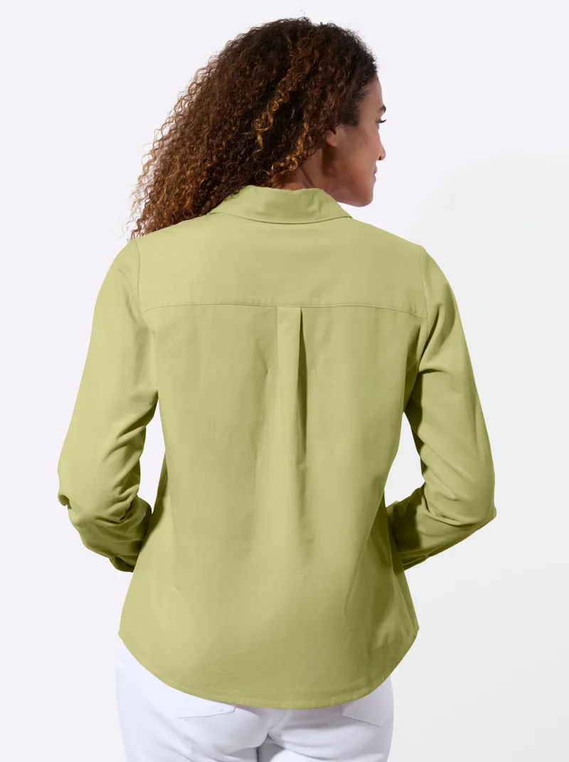 Witt Hemdbluse lindgrün, Lindgrün, – Produktbild 2 von 2