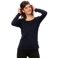 FellHerz FellHerz Damen Longsleeve Bio Fair und Vegan, Blau, – Produktbild 1 von 2