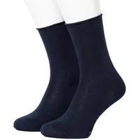 Opi & Max Opi & Max Roll Top Plain Socks, Dunkelblau, – Produktbild 1 von 1