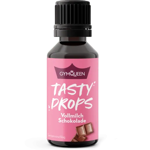GYMQUEEN Tasty Drops - 30ml - Vollmilchschokolade – Produktbild 1 von 1