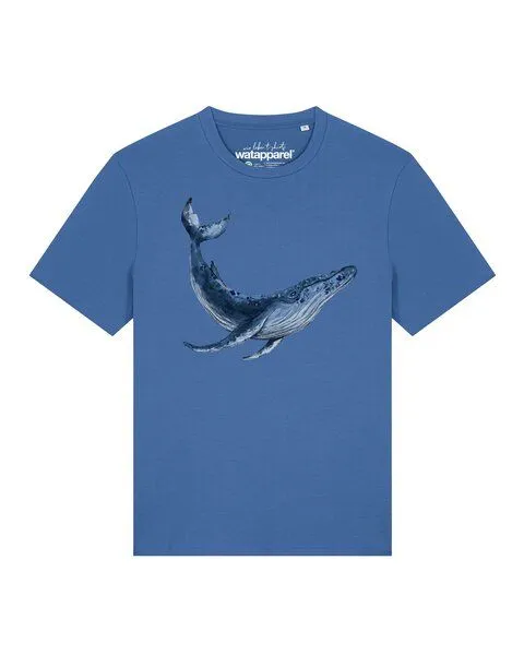 watapparel watapparel T-Shirt Unisex Wal, Mindful blue, – Produktbild 1 von 2