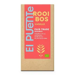 El Puente El Puente Rooibos Vanille | Fair Trade | Bio-zertifiziert | Vegan | Glutenfrei – Produktbild 1 von 1