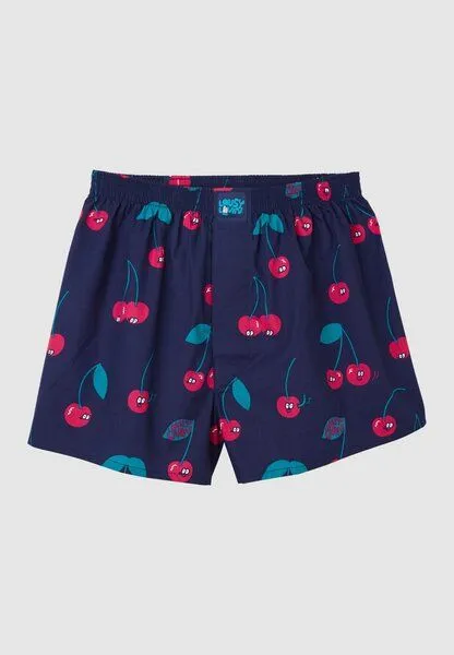 Lousy Livin Lousy Livin Weite Boxershorts CHERRIES aus 100% Bio-Baumwolle – Produktbild 1 von 3
