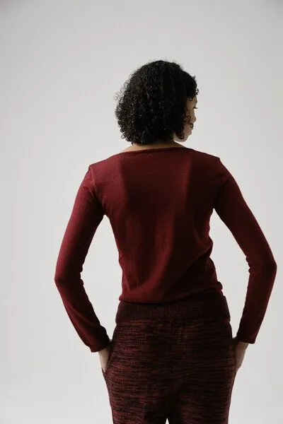KARINFRAIDENRAIJ KARINFRAIDENRAIJ pullover cataratas, D.rot, – Produktbild 1 von 1