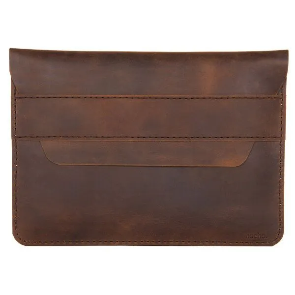 hecho. hecho. Leder Hülle für MacBook Pro 13", 14“, 15" & 16" | „Fernando“ | Handmade & Fair (Lederhülle, Ledertasche, Tasche) – Produktbild 2 von 8