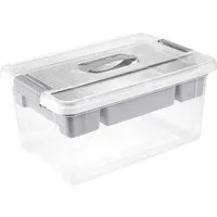 Keeeper keeeper Organizer-Box "Henri" mit Tragegriff, 29 x 41 x 20 cm, 16 l, nordic grey – Produktbild 1 von 1