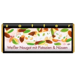 Zotter Milchschokolade mit französischem Nougat, handgeschöpft – Produktbild 1 von 1